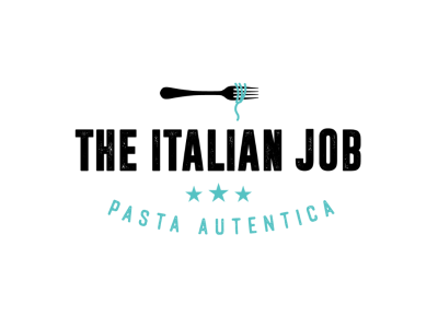 the italian job pasta authentic logo at The LVL 29
